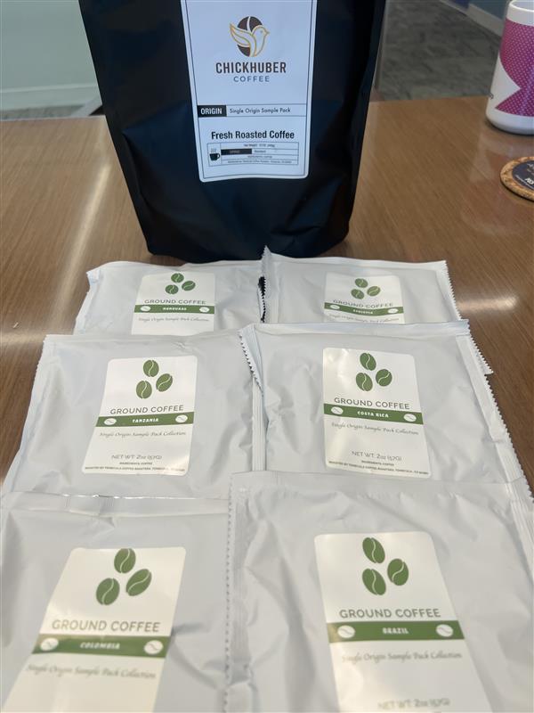 Best Sellers Sample Pack: 6Bean, Cowboy, Breakfast, Peru, Mexico, Bali